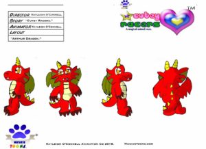 Arthur Dragon Character Sheet Colored.