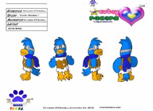 Skye Bird Character Sheet Colored